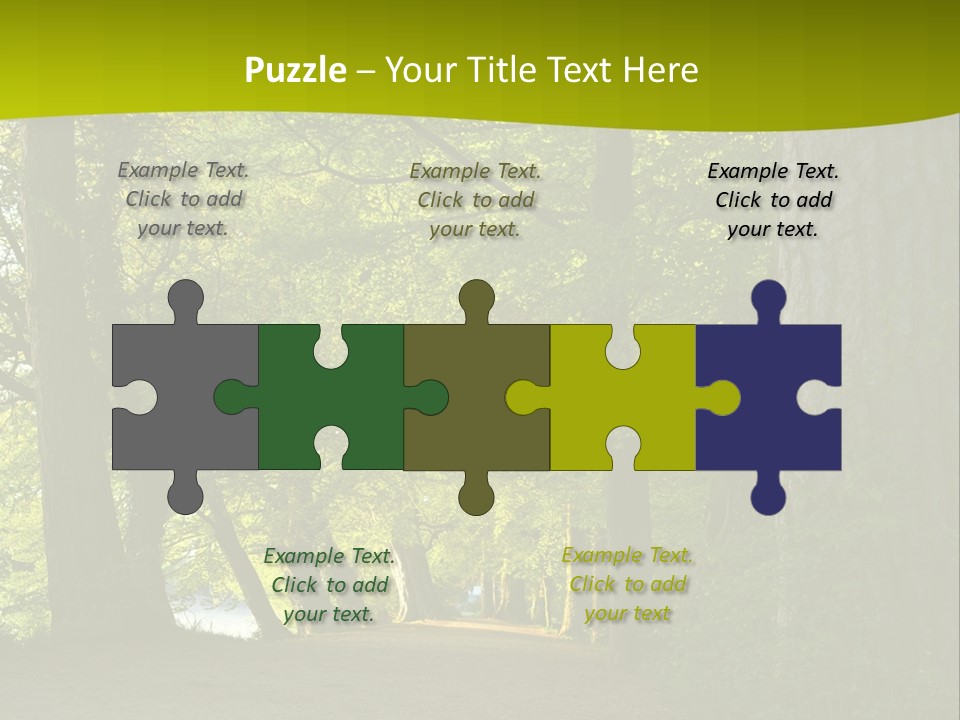 Natural Green Nature PowerPoint Template