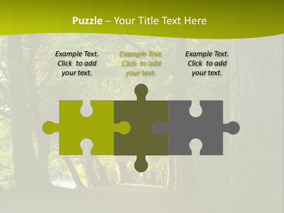 Natural Green Nature PowerPoint Template