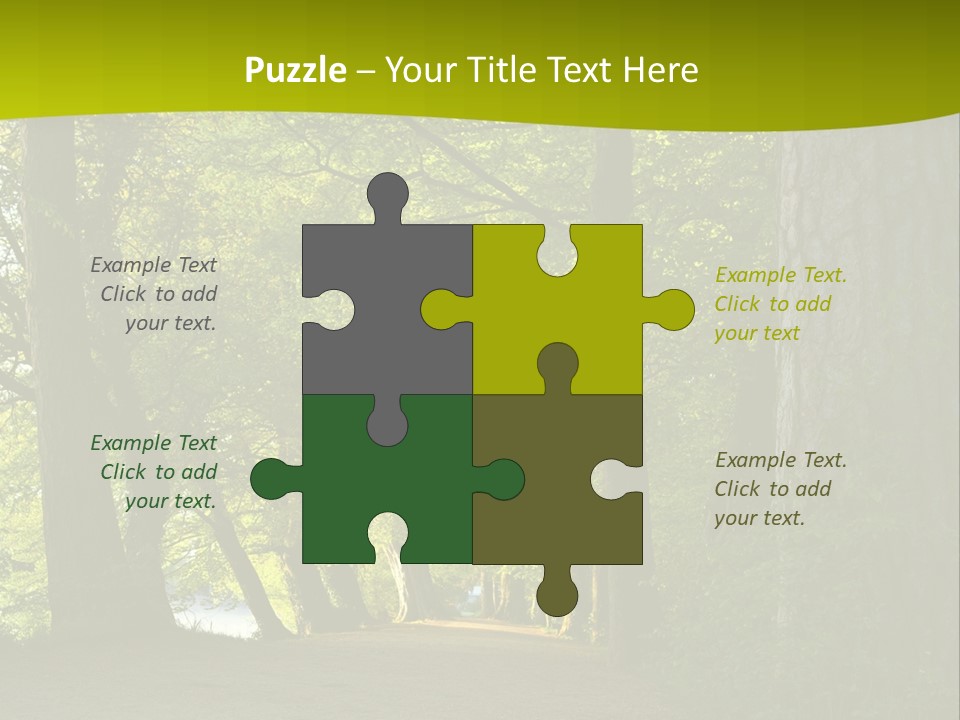 Natural Green Nature PowerPoint Template