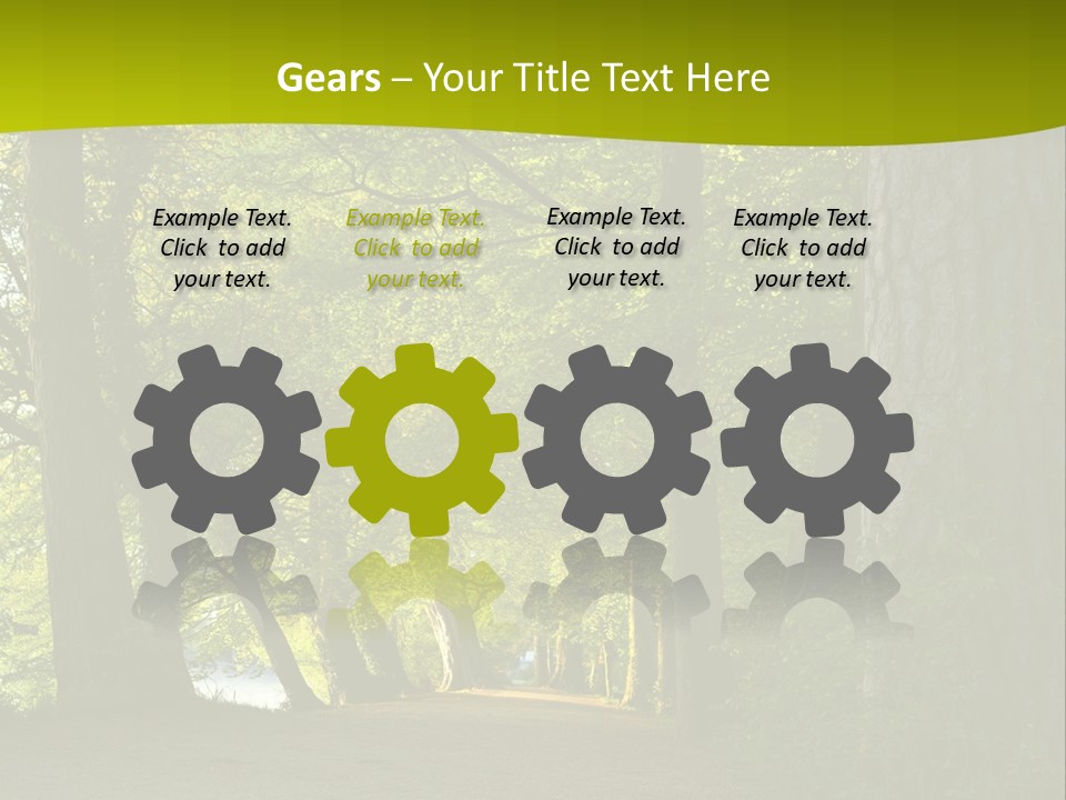 Natural Green Nature PowerPoint Template