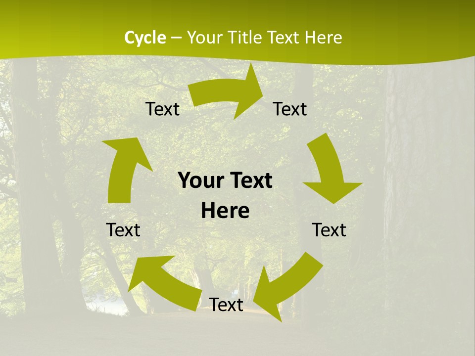 Natural Green Nature PowerPoint Template