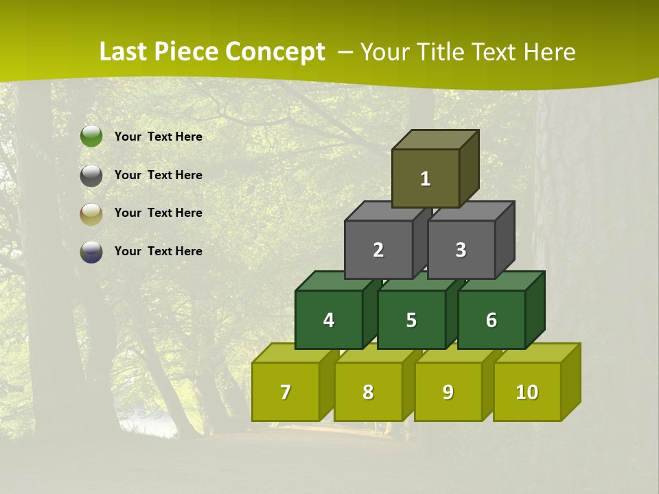Natural Green Nature PowerPoint Template