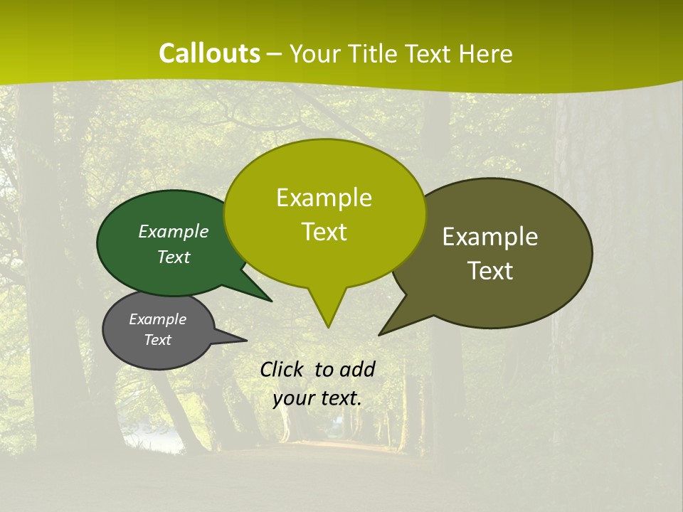 Natural Green Nature PowerPoint Template