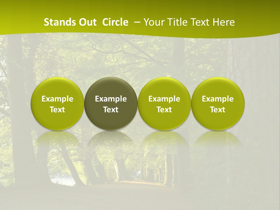 Natural Green Nature PowerPoint Template