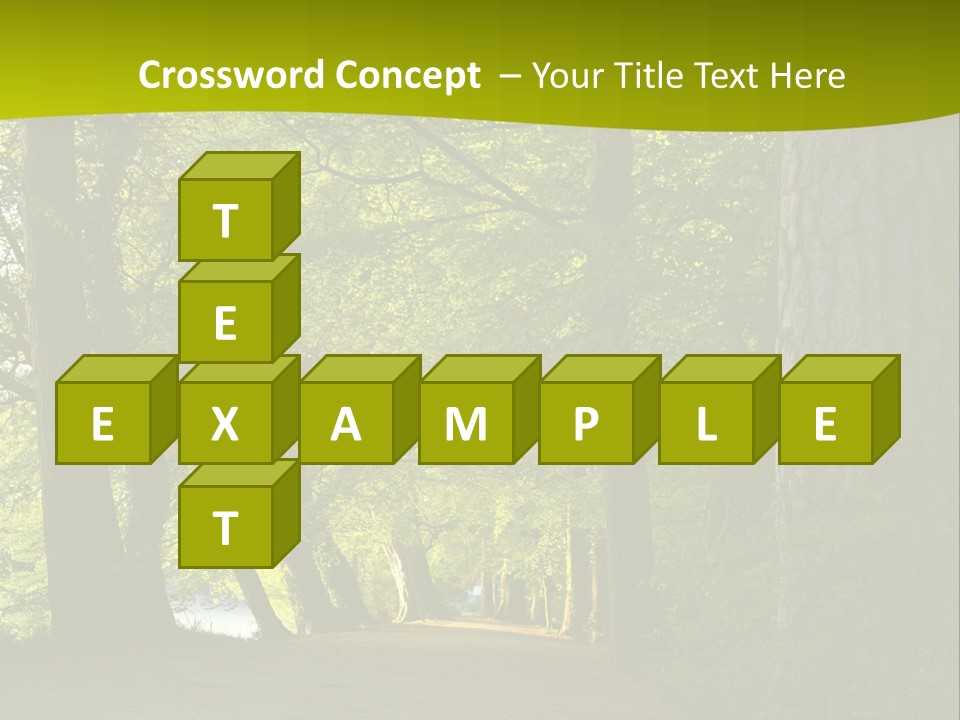 Natural Green Nature PowerPoint Template