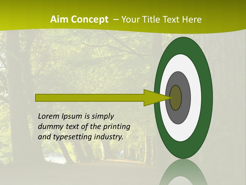 Natural Green Nature PowerPoint Template