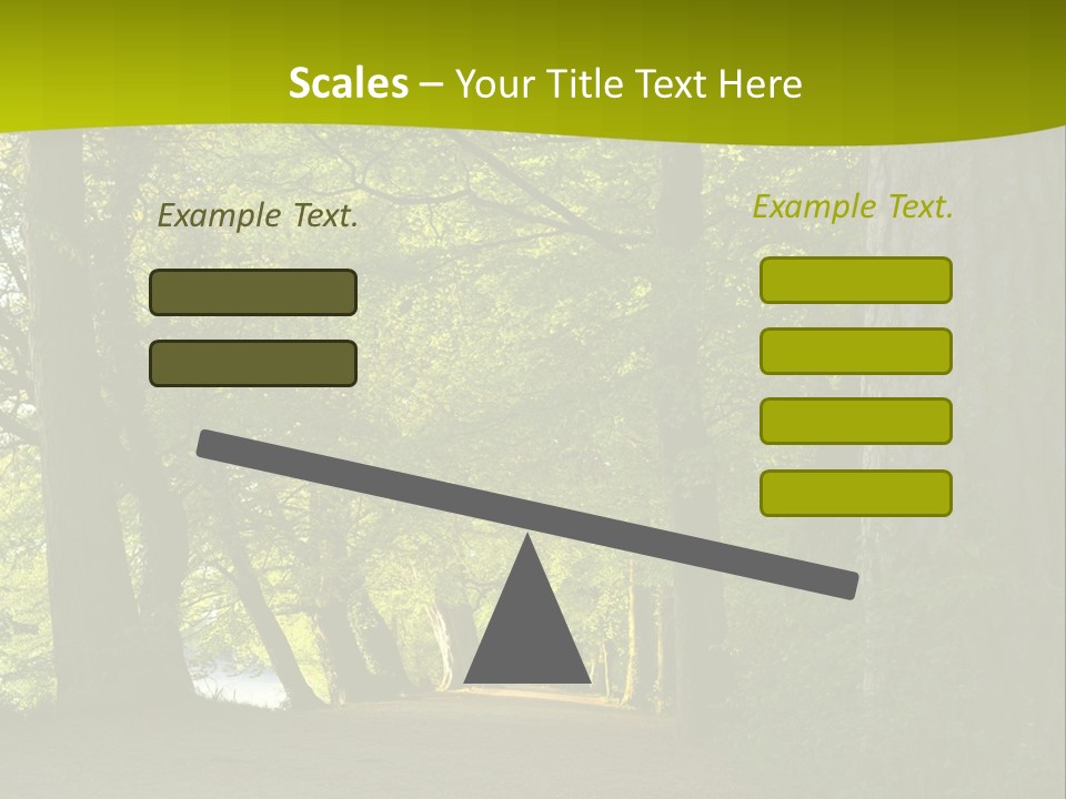 Natural Green Nature PowerPoint Template
