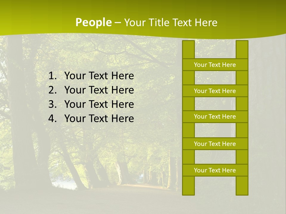 Natural Green Nature PowerPoint Template