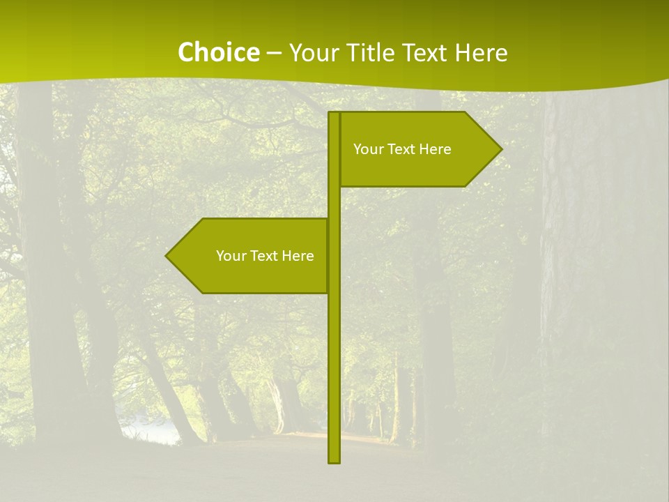 Natural Green Nature PowerPoint Template