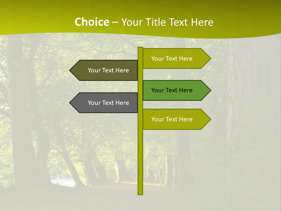 Natural Green Nature PowerPoint Template