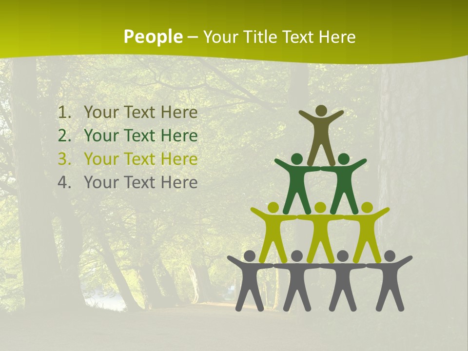 Natural Green Nature PowerPoint Template