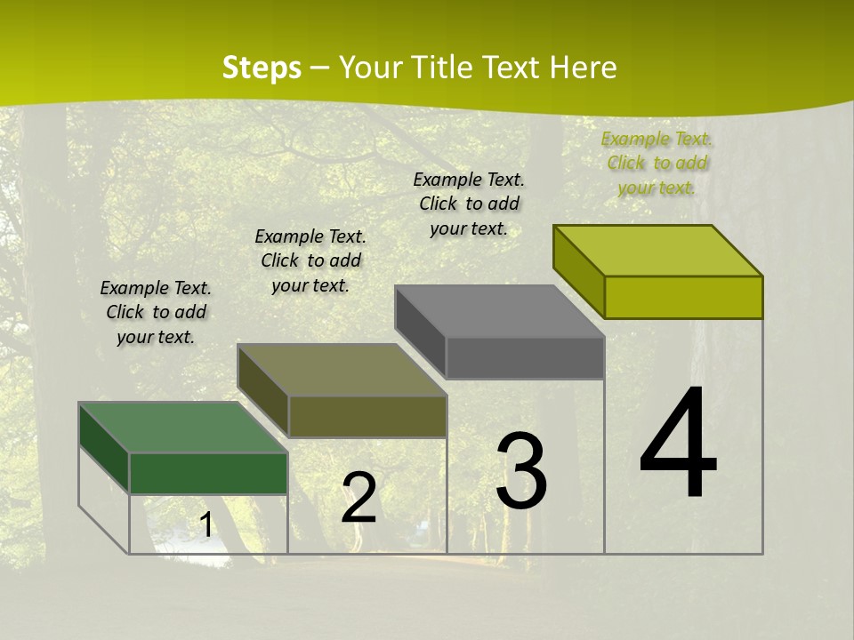 Natural Green Nature PowerPoint Template