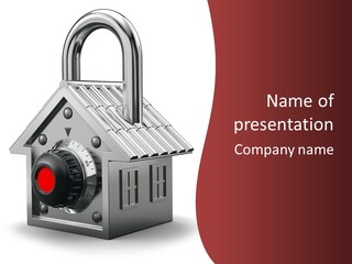 Modern Home Protection PowerPoint Template