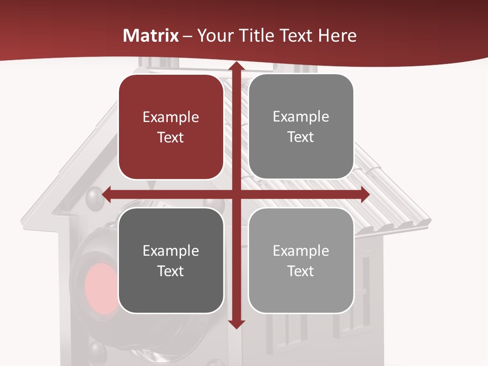 Modern Home Protection PowerPoint Template