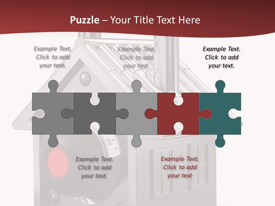 Modern Home Protection PowerPoint Template