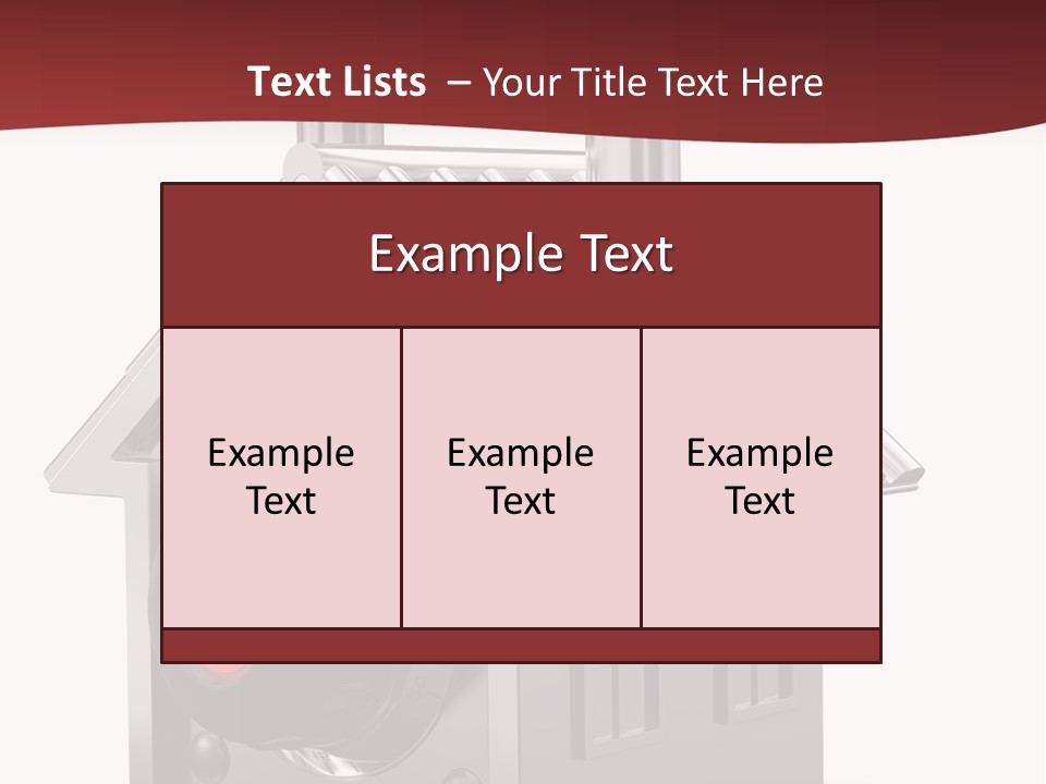 Modern Home Protection PowerPoint Template