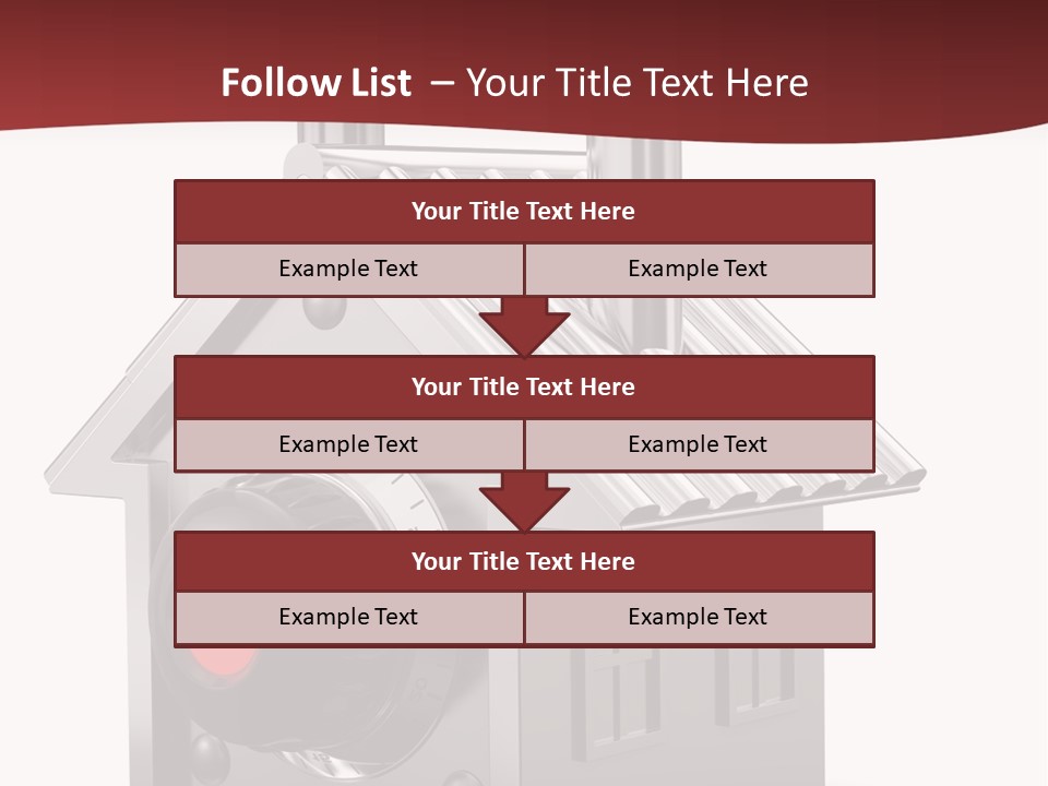 Modern Home Protection PowerPoint Template