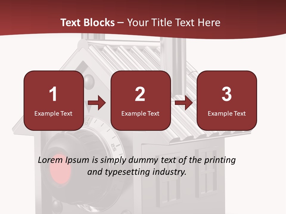 Modern Home Protection PowerPoint Template
