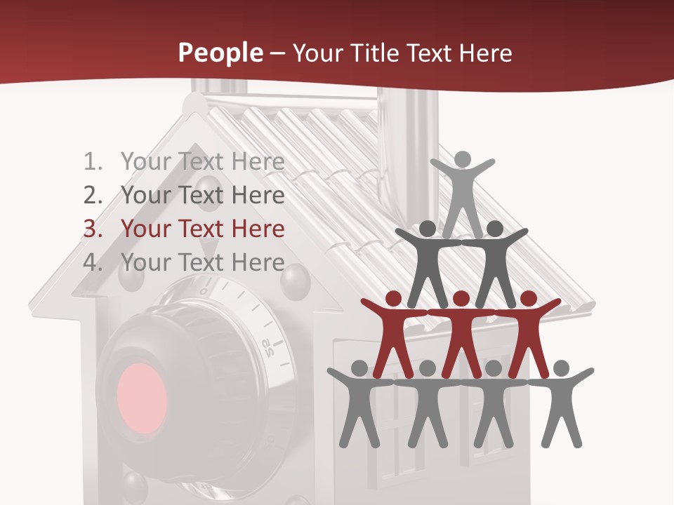 Modern Home Protection PowerPoint Template