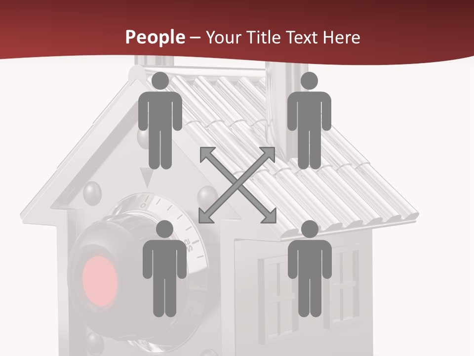 Modern Home Protection PowerPoint Template