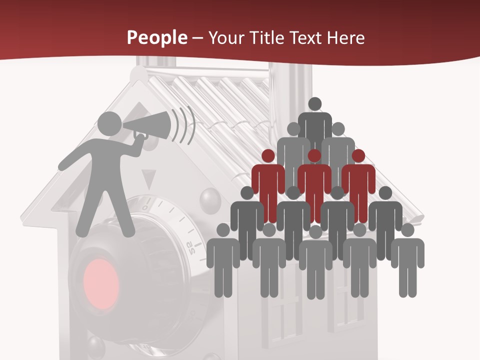 Modern Home Protection PowerPoint Template