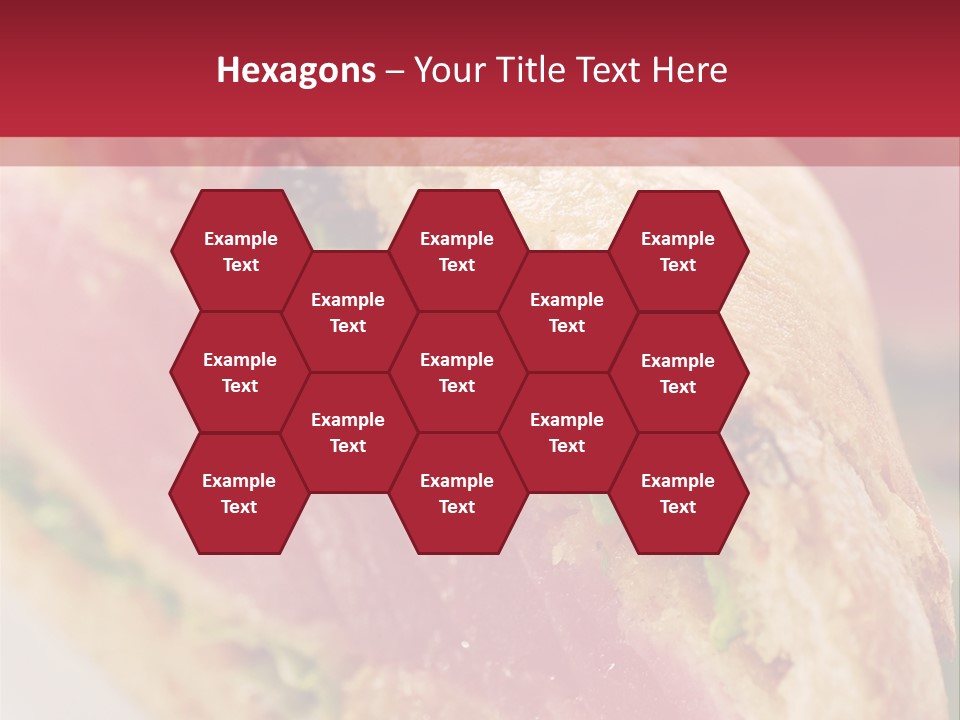 Bread Delicious Vegetable PowerPoint Template