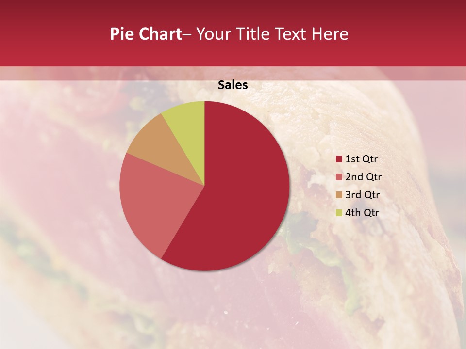 Bread Delicious Vegetable PowerPoint Template
