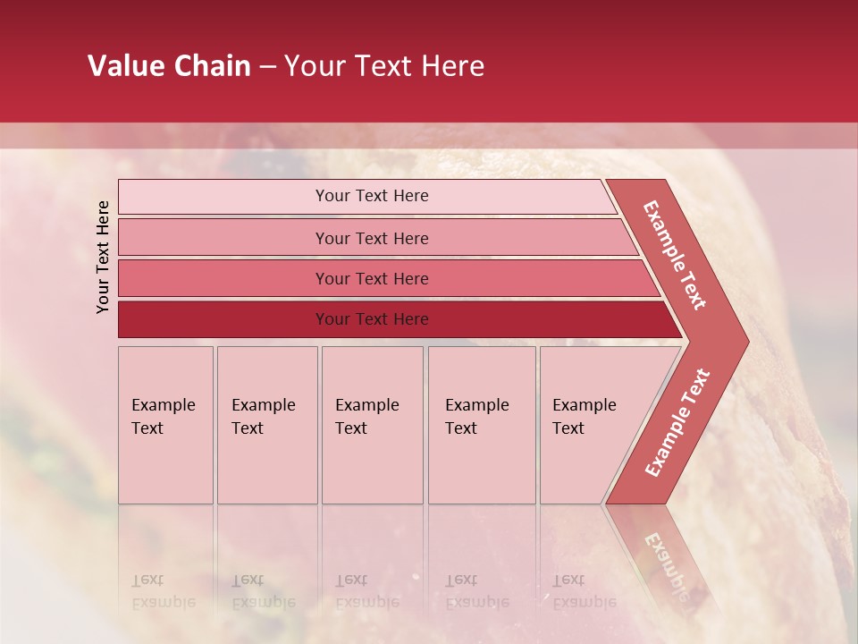 Bread Delicious Vegetable PowerPoint Template