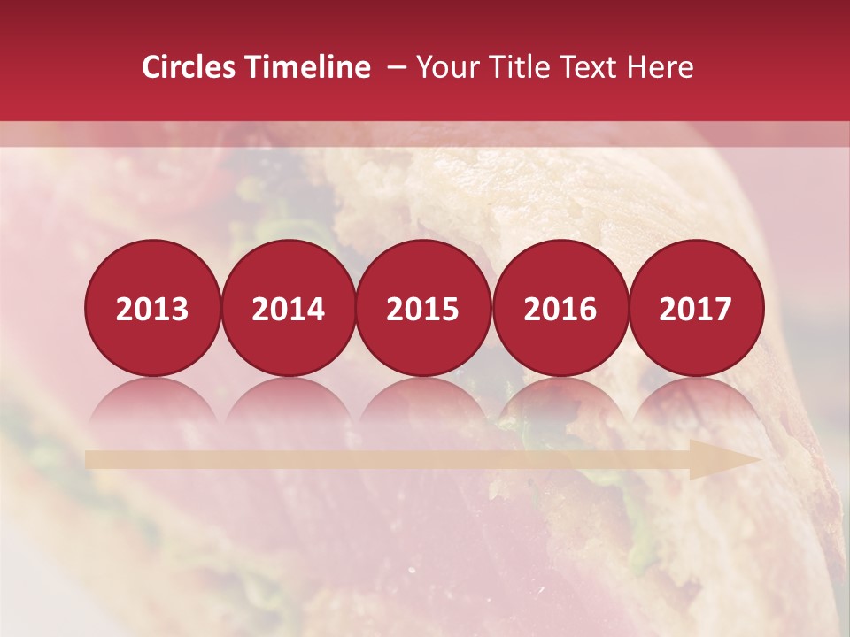 Bread Delicious Vegetable PowerPoint Template