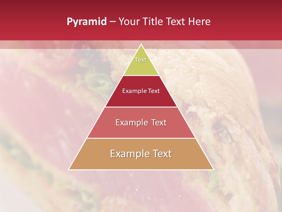 Bread Delicious Vegetable PowerPoint Template