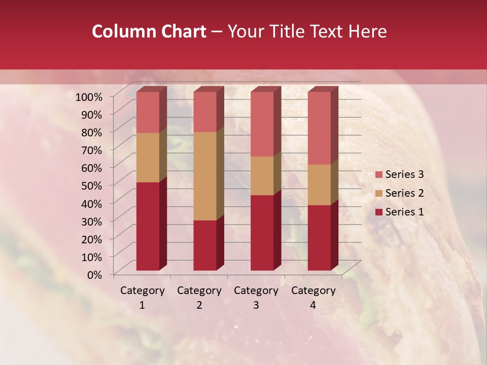 Bread Delicious Vegetable PowerPoint Template