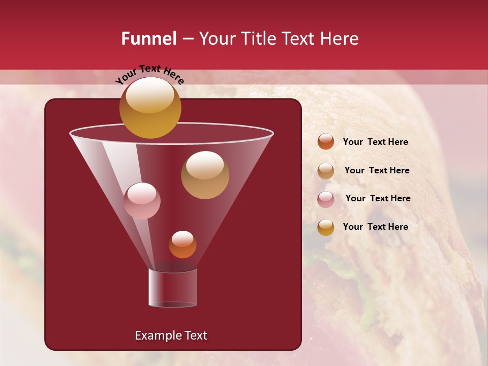 Bread Delicious Vegetable PowerPoint Template