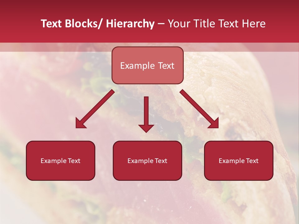 Bread Delicious Vegetable PowerPoint Template