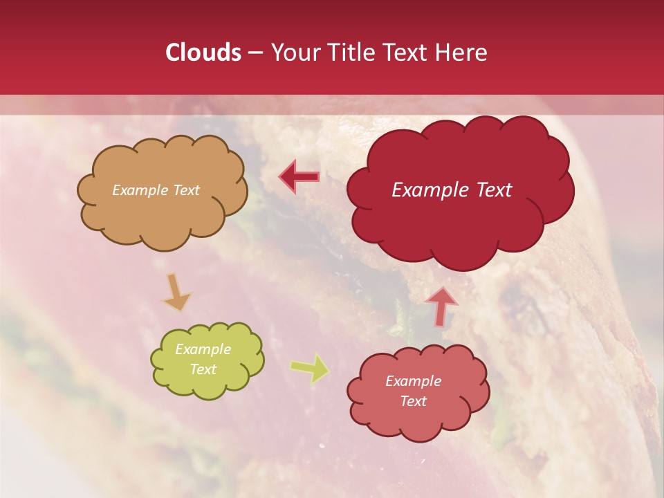 Bread Delicious Vegetable PowerPoint Template