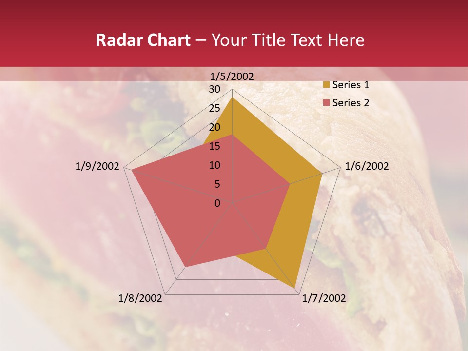 Bread Delicious Vegetable PowerPoint Template