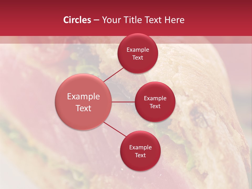 Bread Delicious Vegetable PowerPoint Template