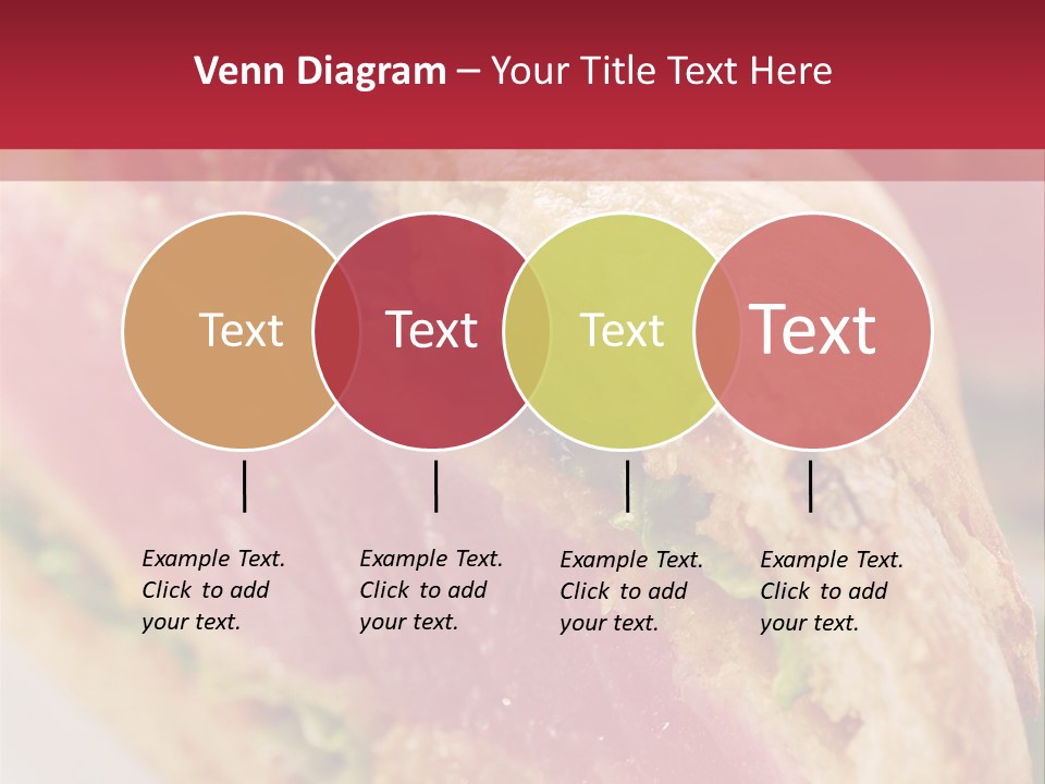 Bread Delicious Vegetable PowerPoint Template
