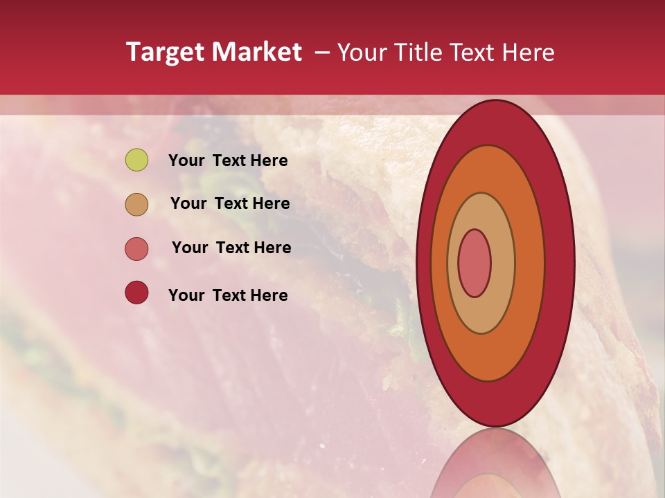 Bread Delicious Vegetable PowerPoint Template