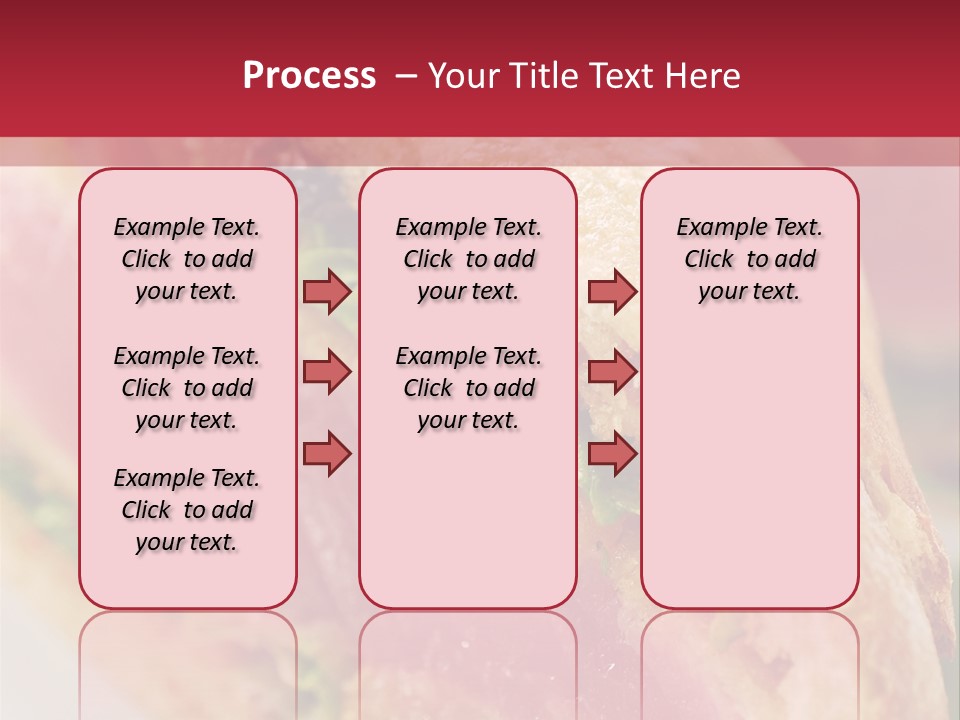 Bread Delicious Vegetable PowerPoint Template