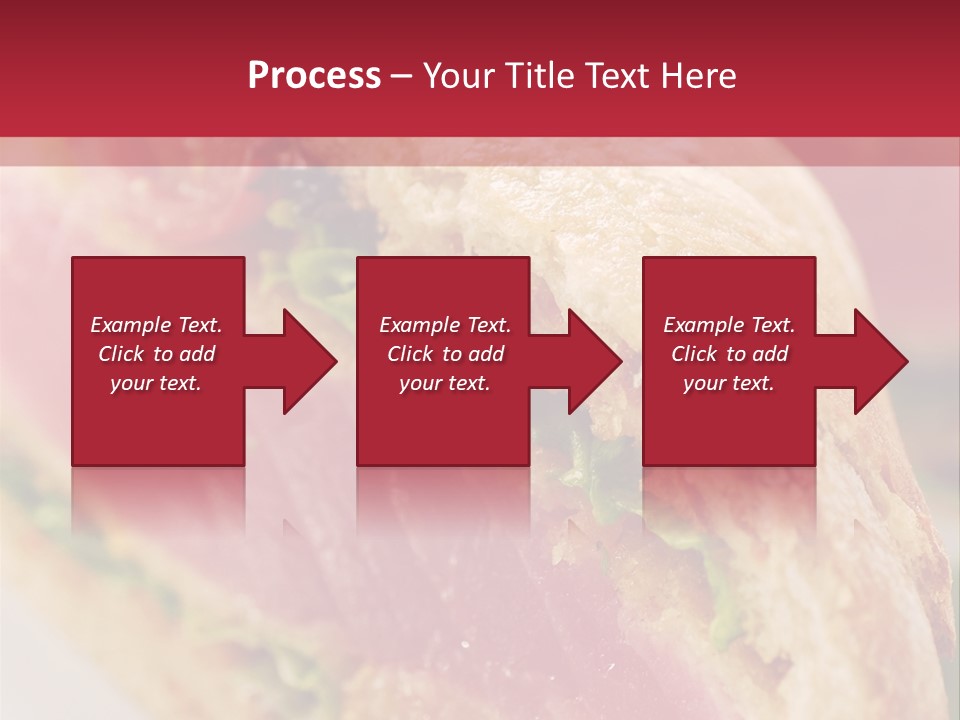 Bread Delicious Vegetable PowerPoint Template