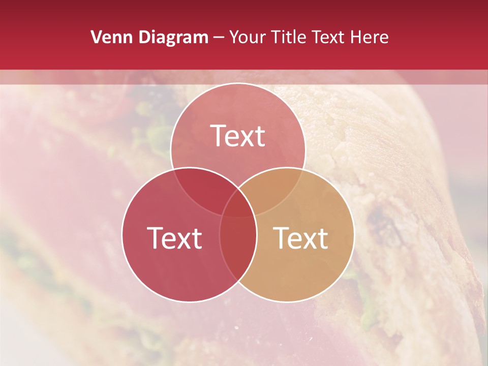 Bread Delicious Vegetable PowerPoint Template