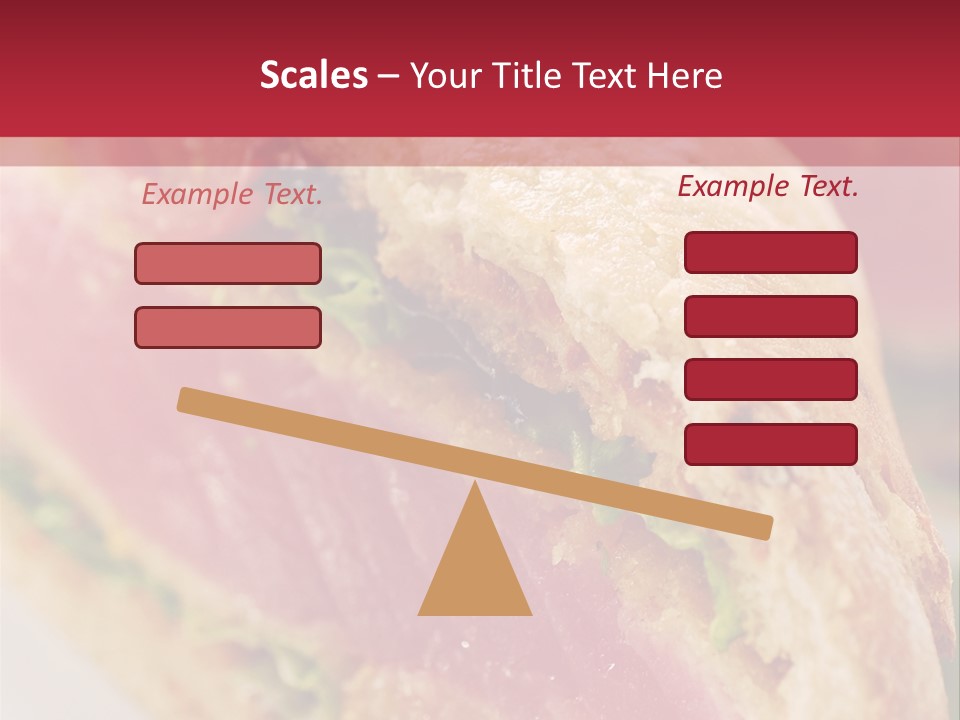 Bread Delicious Vegetable PowerPoint Template