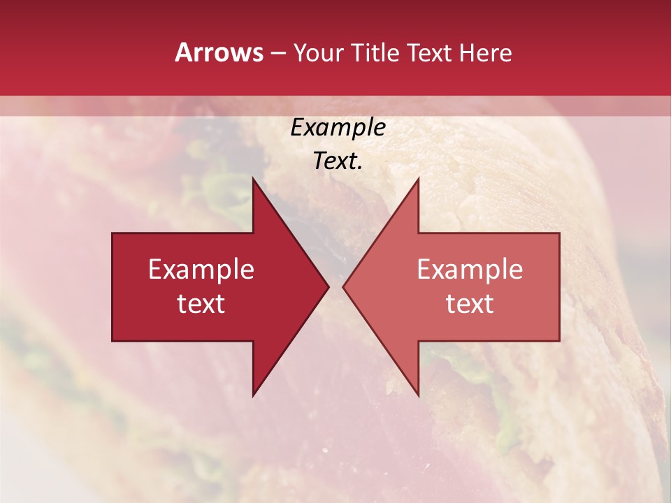 Bread Delicious Vegetable PowerPoint Template