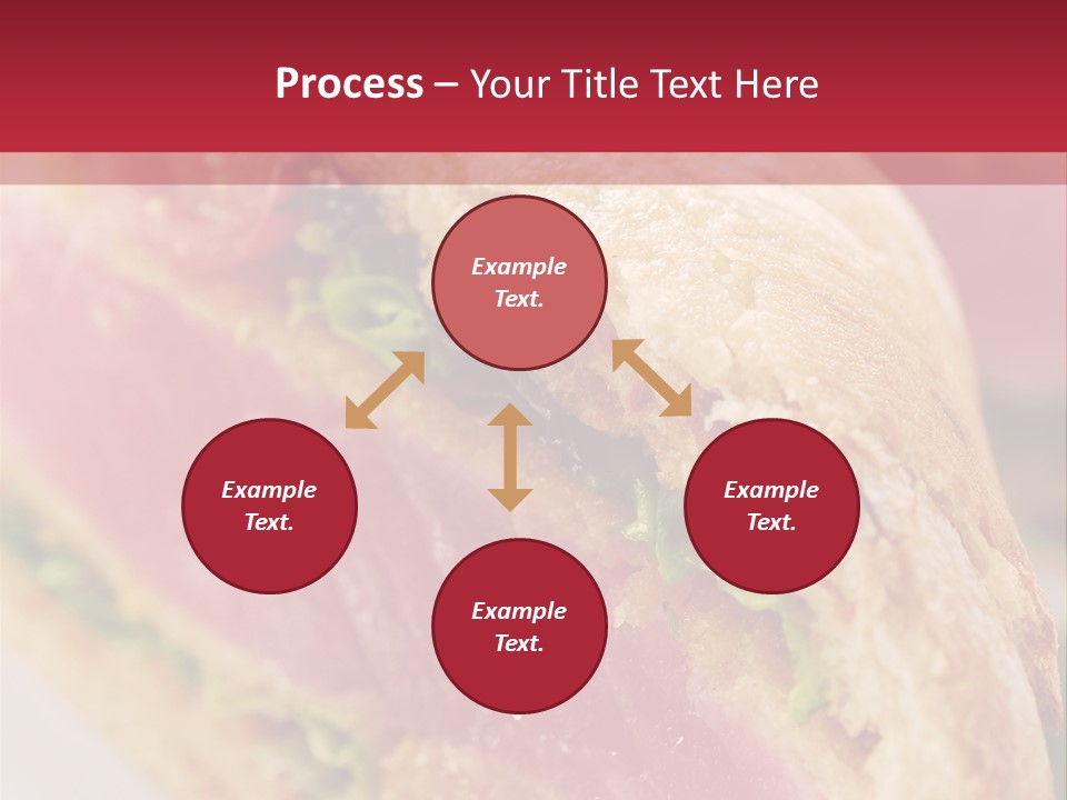 Bread Delicious Vegetable PowerPoint Template