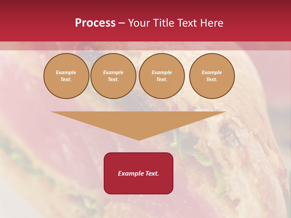 Bread Delicious Vegetable PowerPoint Template