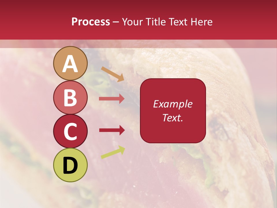 Bread Delicious Vegetable PowerPoint Template
