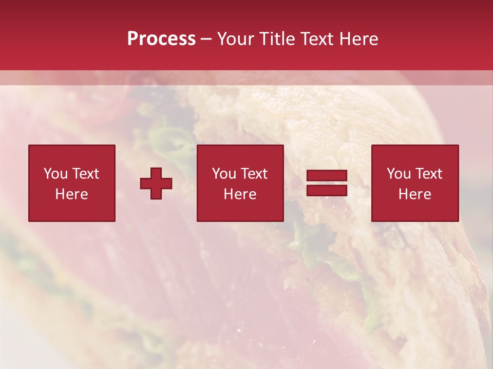 Bread Delicious Vegetable PowerPoint Template