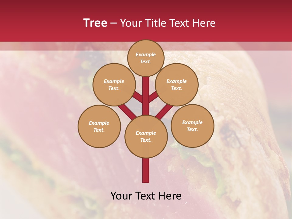 Bread Delicious Vegetable PowerPoint Template