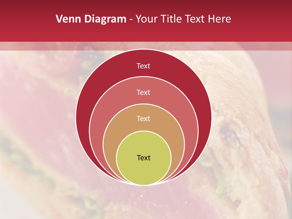 Bread Delicious Vegetable PowerPoint Template