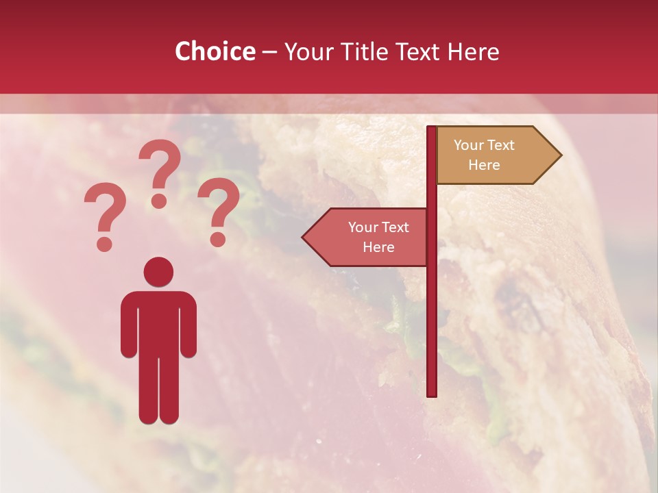 Bread Delicious Vegetable PowerPoint Template